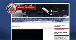Desktop Screenshot of cheyenneairport.com